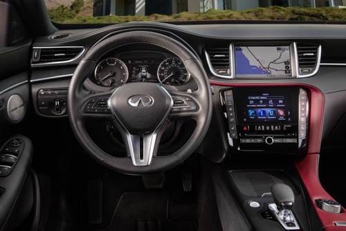 INFINITI QX55 SENSORY 4dr SUV Steering Wheel Detail