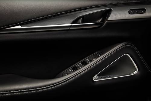 2025 INFINITI QX60 LUXE 4dr SUV Interior Detail. Black Edition Package Shown.