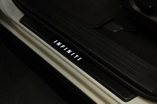 2025 INFINITI QX60 LUXE 4dr SUV Interior Detail. Black Edition Package Shown.