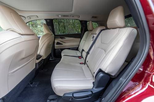 2025 INFINITI QX60 LUXE 4dr SUV Rear Interior