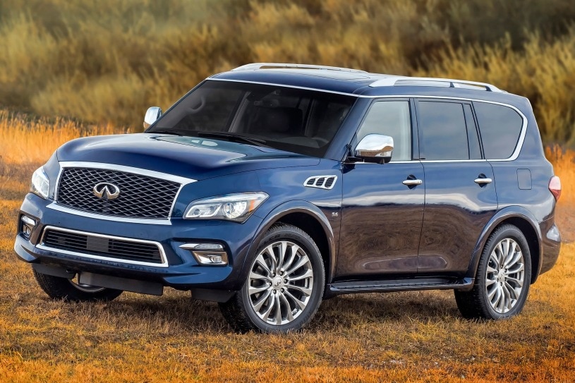 2016 INFINITI QX80 Limited 4dr SUV Exterior Shown.