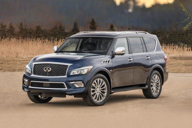 2017 INFINITI QX80 Limited 4dr SUV Exterior Shown