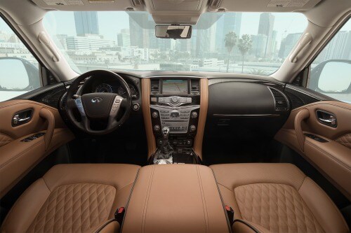 2018 INFINITI QX80 4dr SUV Dashboard