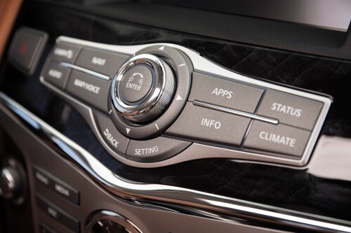 2018 INFINITI QX80 4dr SUV Interior Detail