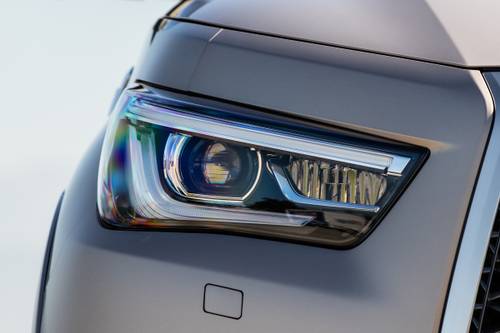 INFINITI QX80 LUXE 4dr SUV Headlamp Detail