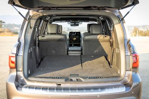 2022 INFINITI QX80 SENSORY 4dr SUV Rear Seats Down