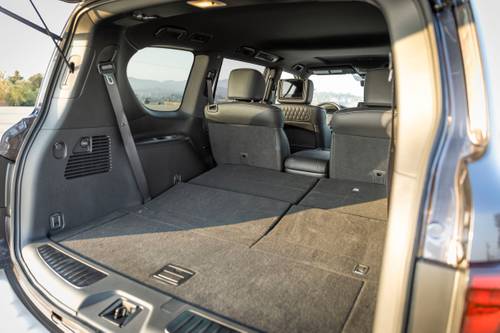 2022 INFINITI QX80 SENSORY 4dr SUV Rear Seats Down