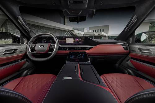 2025 INFINITI QX80 AUTOGRAPH 4dr SUV Dashboard