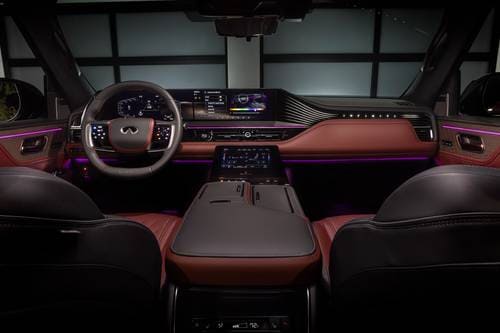2025 INFINITI QX80 AUTOGRAPH 4dr SUV Dashboard