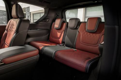 2025 INFINITI QX80 AUTOGRAPH 4dr SUV Rear Interior