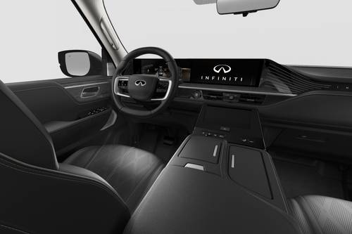 2025 INFINITI QX80 SENSORY 4dr SUV Steering Wheel Detail