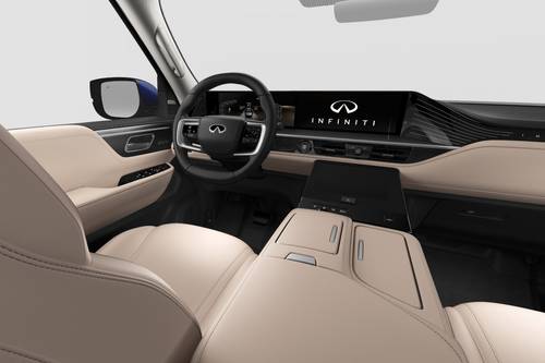 2026 INFINITI QX80 PURE 4dr SUV Steering Wheel Detail