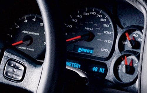 2008 Isuzu Ascender S Instrument Cluster