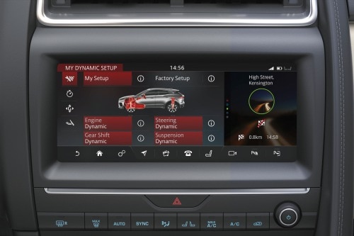 2018 Jaguar E-PACE P250 First Edition 4dr SUV Center Console