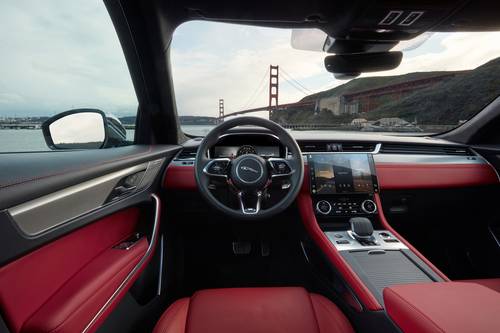 2026 Jaguar F-PACE P400 R-Dynamic S 4dr SUV Steering Wheel Detail