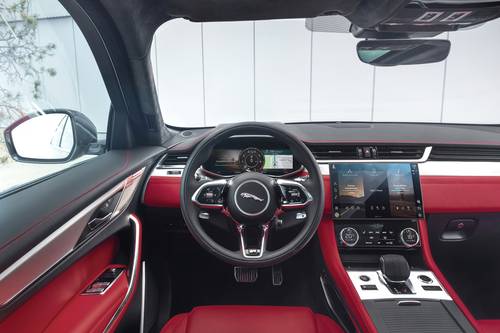2026 Jaguar F-PACE P400 R-Dynamic S 4dr SUV Steering Wheel Detail