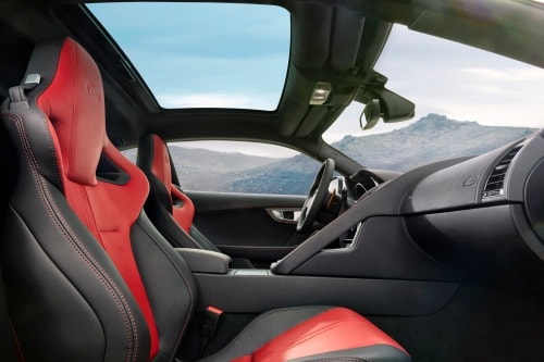 2015 Jaguar F-TYPE R Coupe Interior