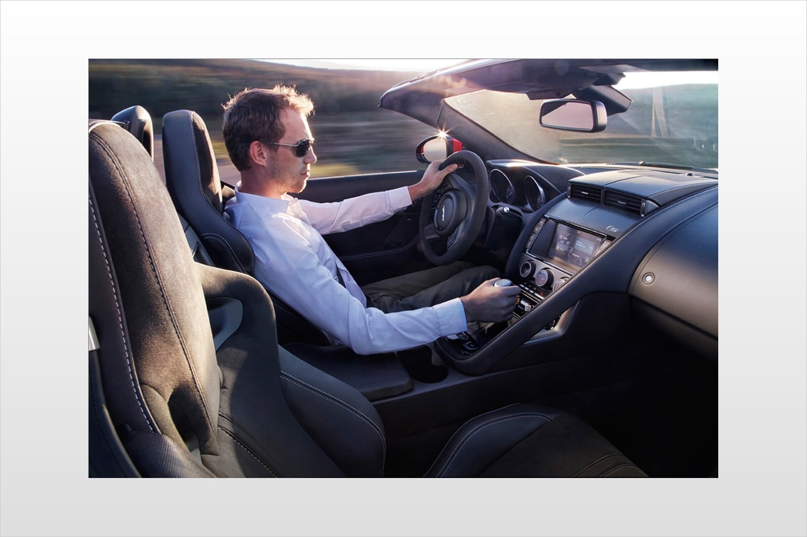 New-Hot-LIMITED-NEW-2014-Jaguar-XF-Interior-steering-wheel-On-Sport-Metal-Watch 