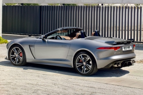 2017 Jaguar F-TYPE SVR Convertible Exterior