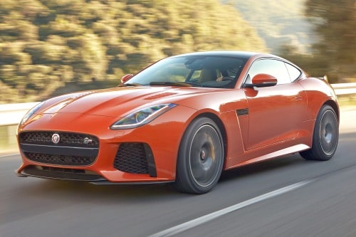 2017 Jaguar F-TYPE SVR Coupe Exterior