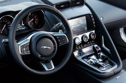 2018 Jaguar F-TYPE Convertible Steering Wheel Detail