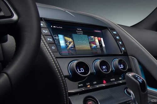 2018 Jaguar F-TYPE R-Dynamic Convertible Center Console
