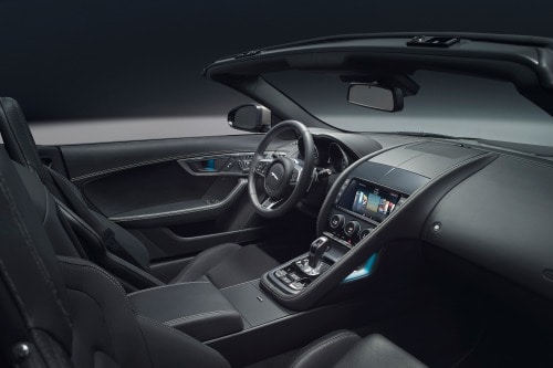 2018 Jaguar F-TYPE R-Dynamic Convertible Dashboard Shown