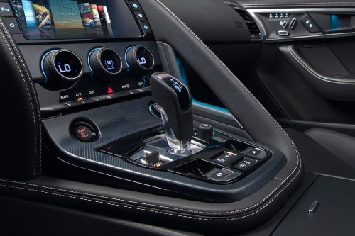 2018 Jaguar F-TYPE R-Dynamic Convertible Shifter