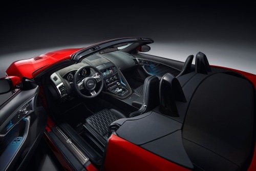 2018 Jaguar F-TYPE SVR Convertible Interior