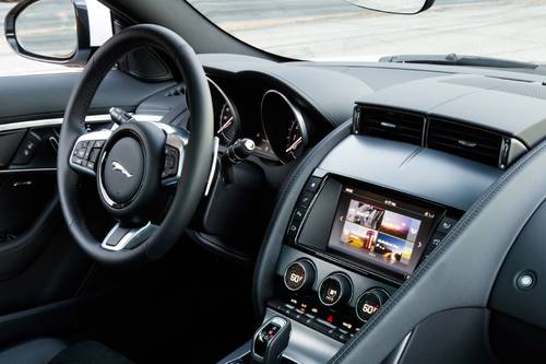 2018 Jaguar F-TYPE Coupe Steering Wheel Detail