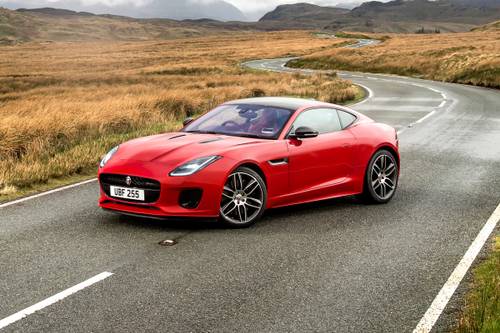 2018 Jaguar F-TYPE R-Dynamic Coupe Exterior Shown