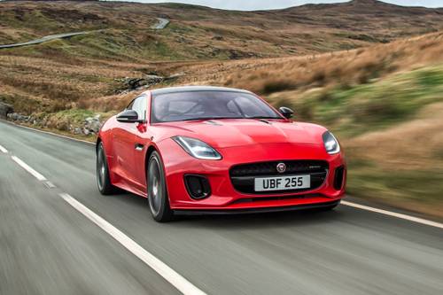 2019 Jaguar F-TYPE R-Dynamic Coupe Exterior Shown
