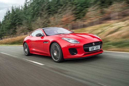 2019 Jaguar F-TYPE R-Dynamic Coupe Exterior Shown