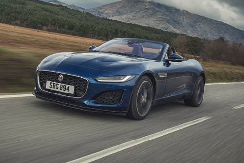 2021 Jaguar F-TYPE P300 Convertible Exterior Shown