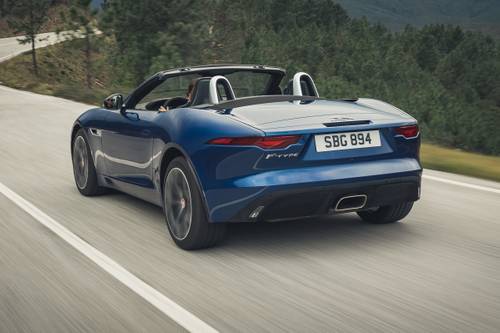 2021 Jaguar F-TYPE P300 Convertible Exterior Shown