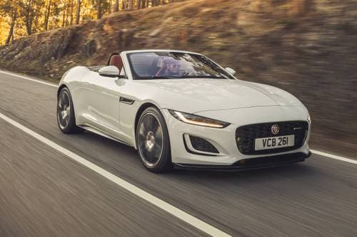 2021 Jaguar F-TYPE P380 R-Dynamic Convertible Exterior Shown
