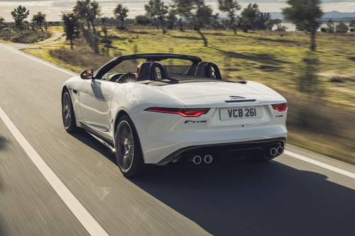 2021 Jaguar F-TYPE P380 R-Dynamic Convertible Exterior Shown