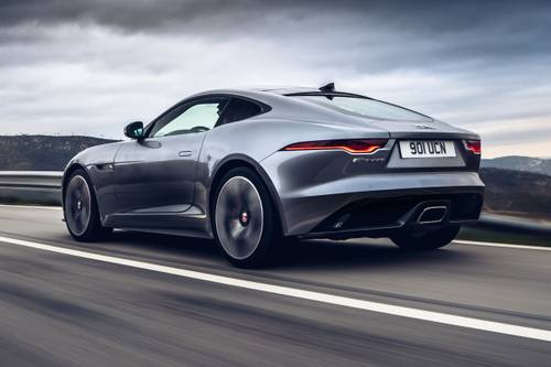 2021 Jaguar F-TYPE P300 Coupe Exterior Shown