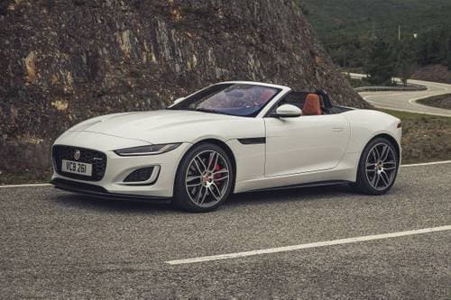Jaguar F-TYPE P450 R-Dynamic Convertible Exterior Shown