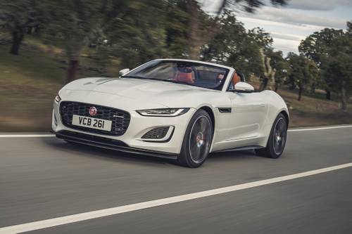 Jaguar F-TYPE P450 R-Dynamic Convertible Exterior Shown