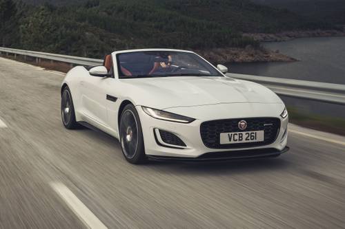 Jaguar F-TYPE P450 R-Dynamic Convertible Exterior Shown