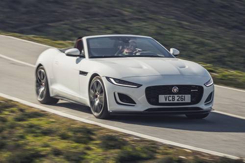 Jaguar F-TYPE P450 R-Dynamic Convertible Exterior Shown