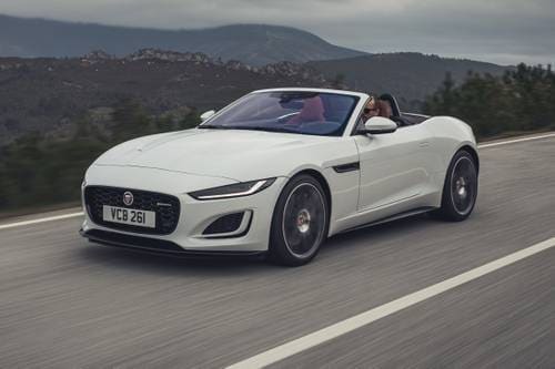 Jaguar F-TYPE P450 R-Dynamic Convertible Exterior Shown