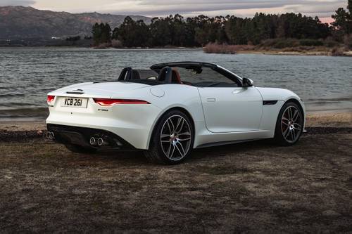 Jaguar F-TYPE P450 R-Dynamic Convertible Exterior Shown