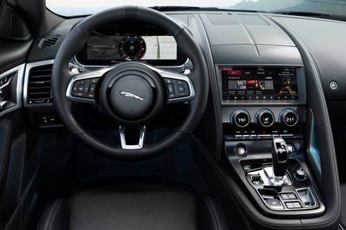 Jaguar F-TYPE R Coupe Steering Wheel Detail