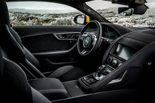 Jaguar F-TYPE R Coupe Steering Wheel Detail