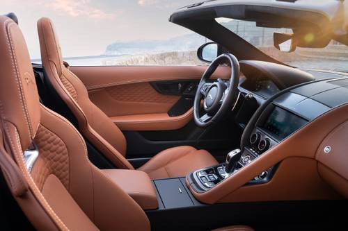 2024 Jaguar F-TYPE P575 R75 Convertible Interior Detail