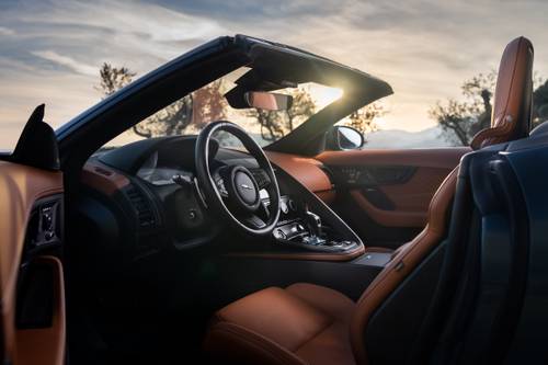 2024 Jaguar F-TYPE P575 R75 Convertible Interior Detail