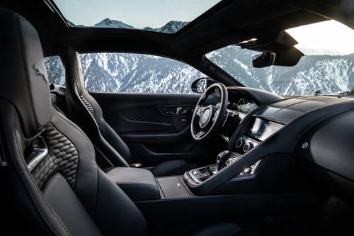 2024 Jaguar F-TYPE P575 R75 Coupe Interior Detail Shown