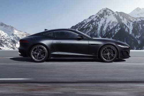 2024 Jaguar F-TYPE P575 R75 Coupe Profile Shown